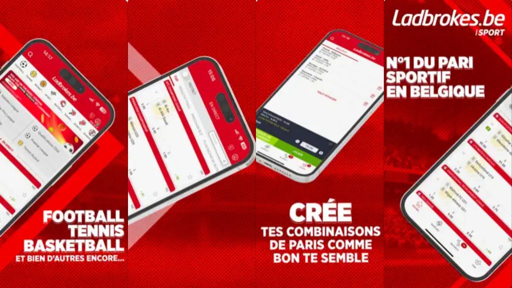 App belgique Ladbrokes