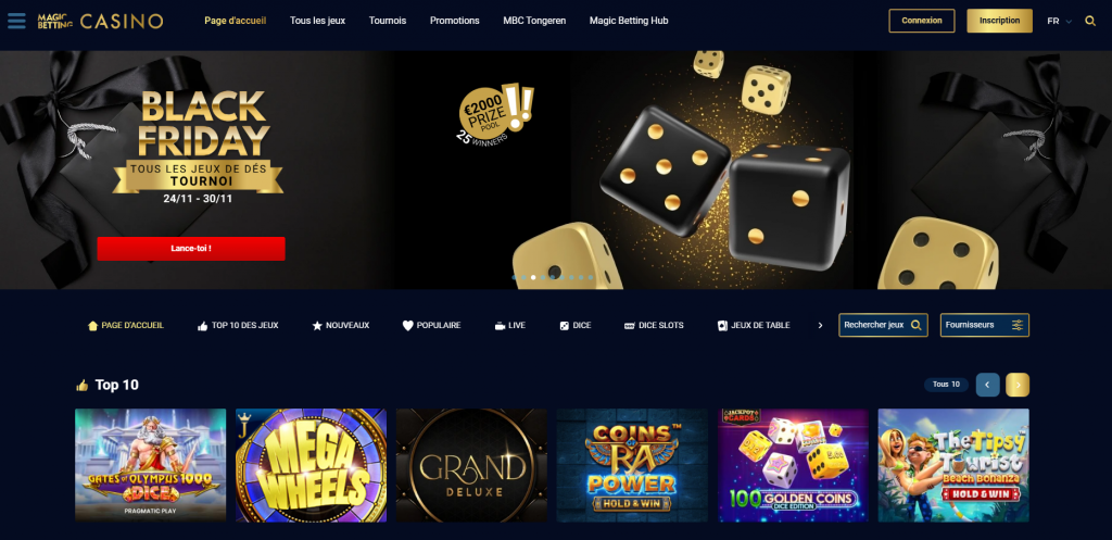 jeux live Magic Betting Casino